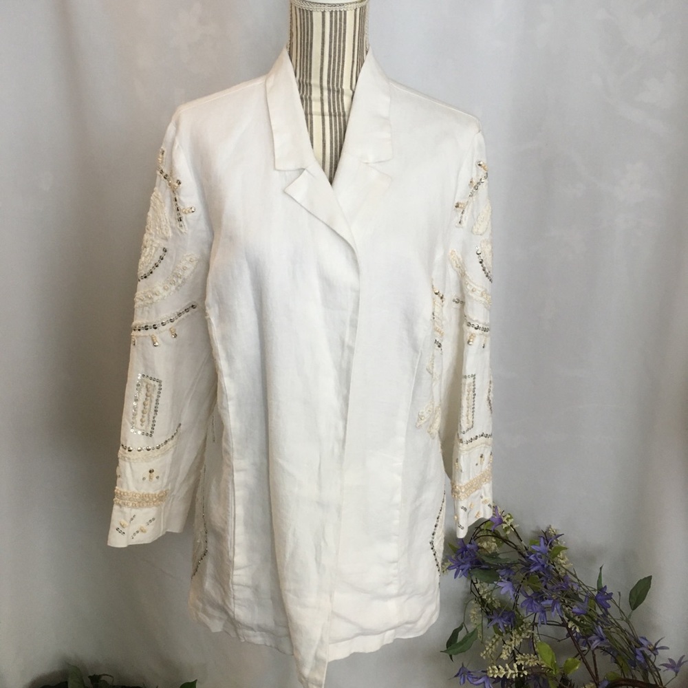 🆕 Chico’s Linen Jacket